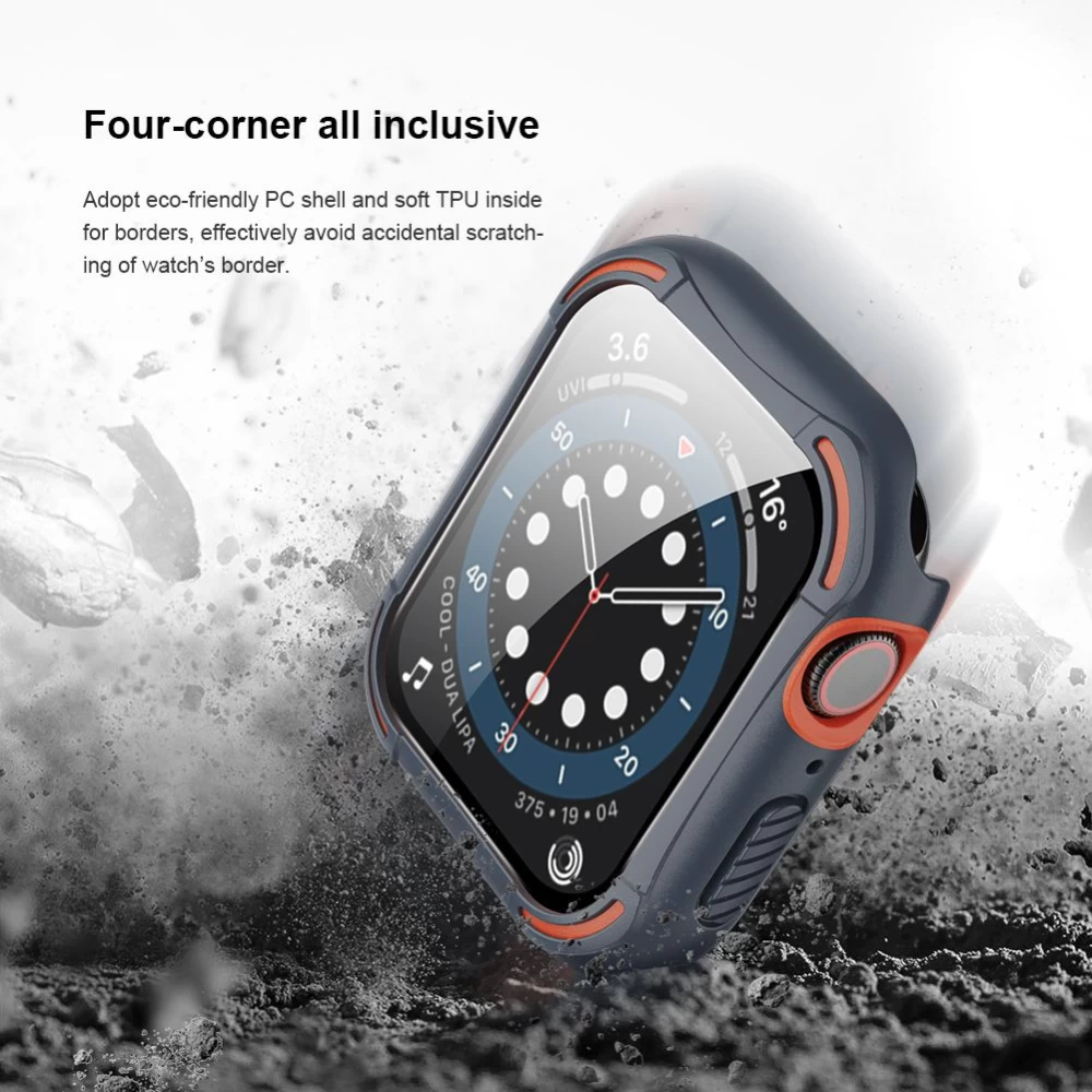 Apple Watch phone case gray Nillkin CrashBumper  40mm Series 4/5/6/SE
