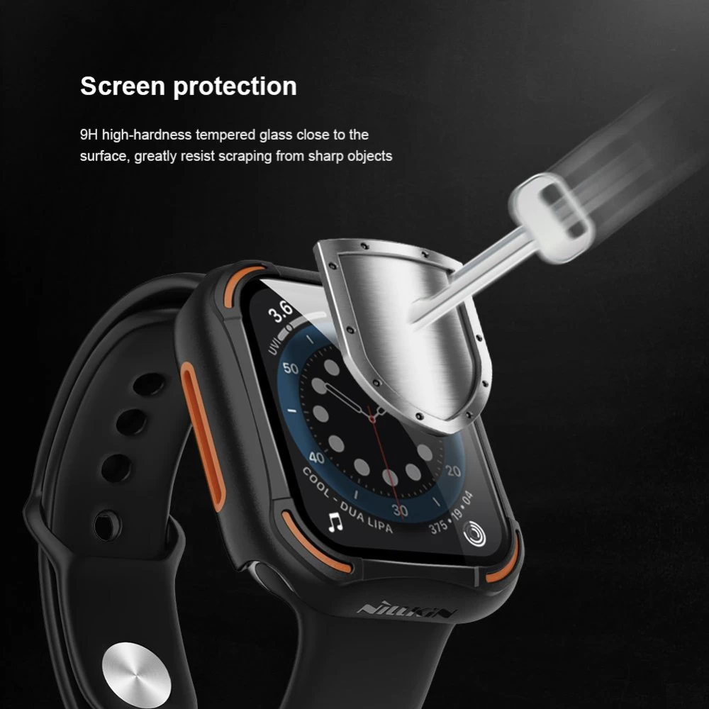 Apple Watch phone case gray Nillkin CrashBumper  40mm Series 4/5/6/SE