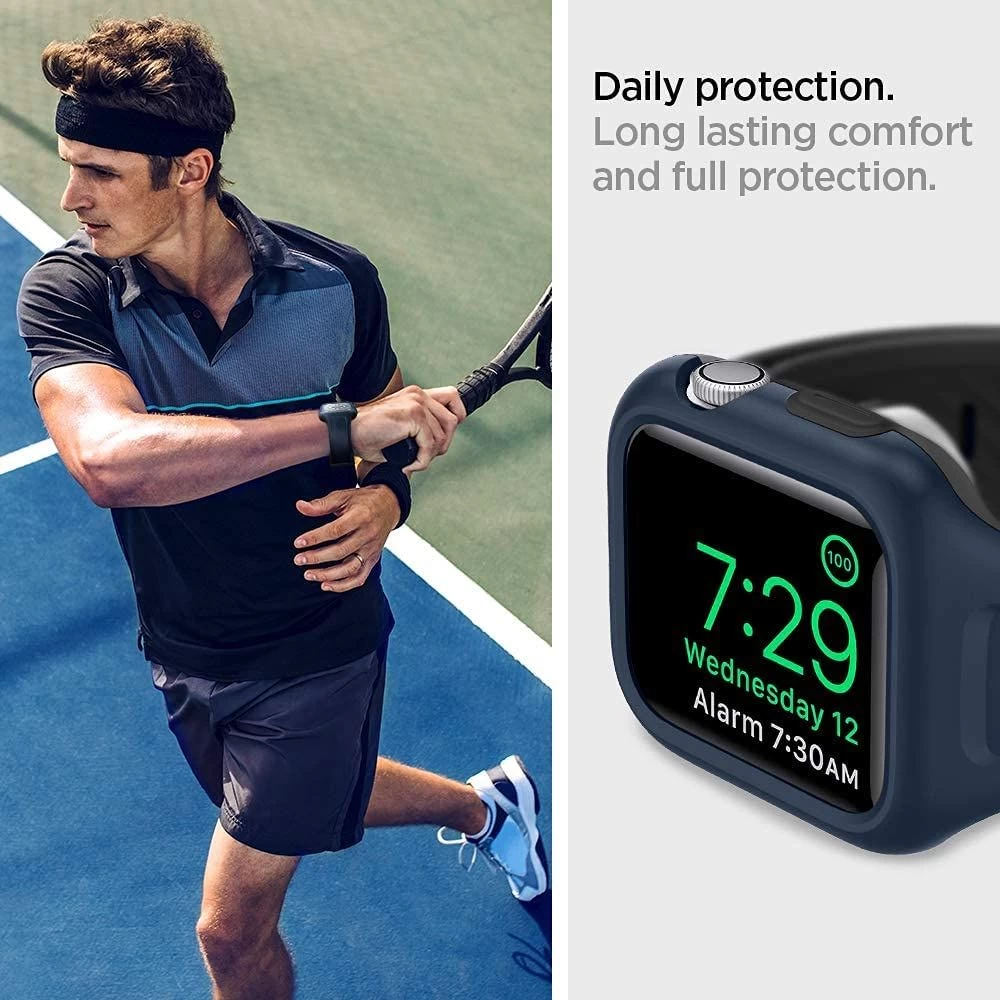 Apple Watch band blue SPIGEN Liquid Air Pro 4/5/6/SE (44mm)