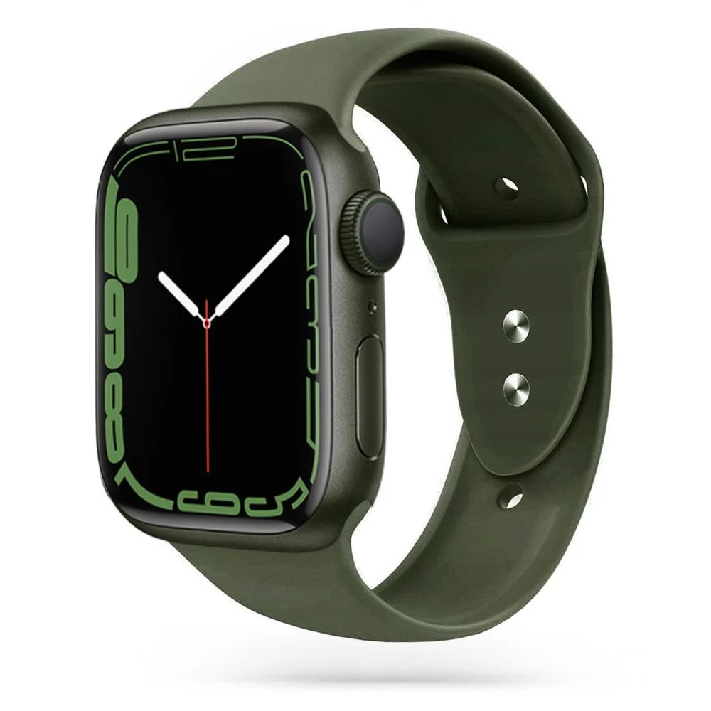Apple Watch Ремешок для часов зеленый TECH-PROTECT IconBand 4/5/6/7/SE (42/44/45mm)
