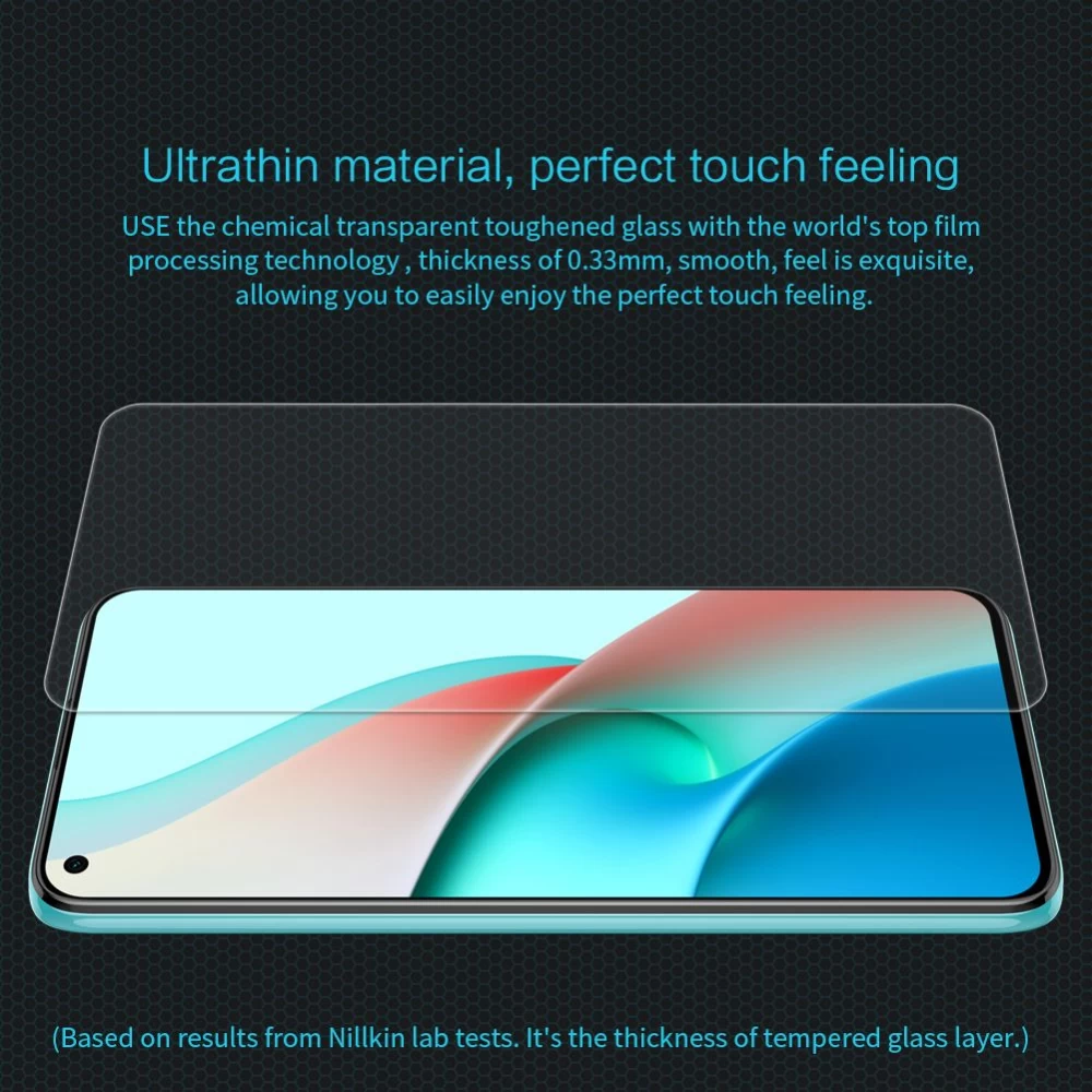 Xiaomi RedMi Note 9T skärmskydd  Nillkin H Tempered Glass
