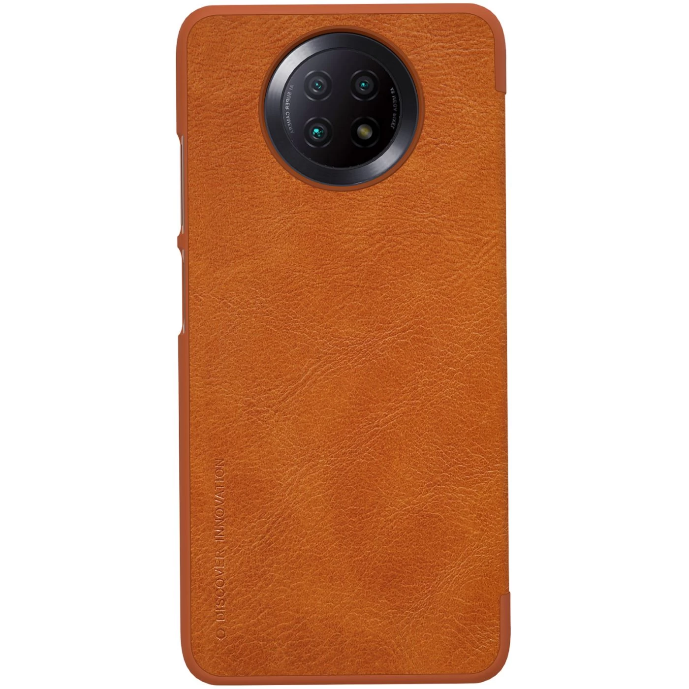 Xiaomi RedMi Note 9T dėklas rudas Nillkin Qin Leather