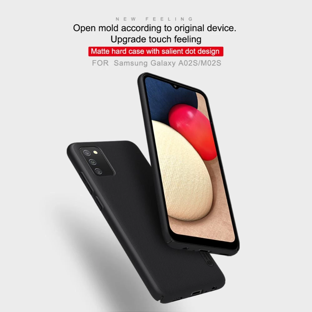 Samsung Galaxy A02S ümbris valge Nillkin Super Frosted Shield 