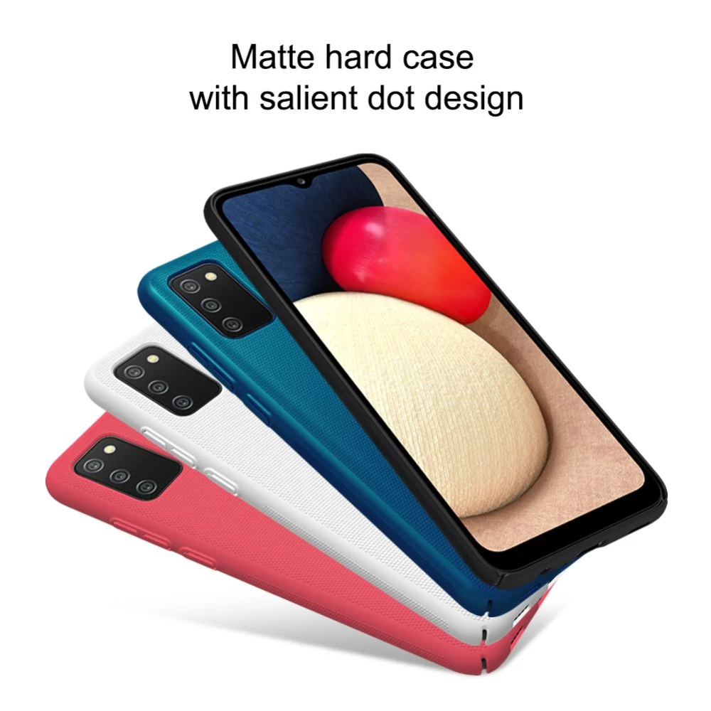 Samsung Galaxy A02S ümbris valge Nillkin Super Frosted Shield 