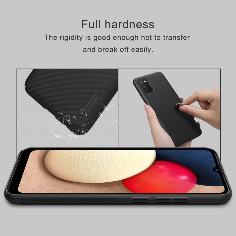 Samsung Galaxy A02S ümbris valge Nillkin Super Frosted Shield 