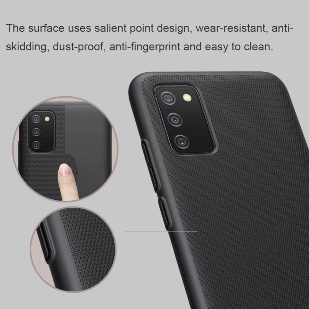 Samsung Galaxy A02S ümbris valge Nillkin Super Frosted Shield 