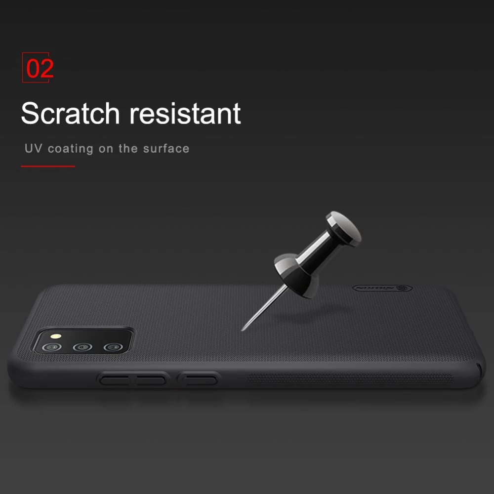 Samsung Galaxy A02S ümbris valge Nillkin Super Frosted Shield 