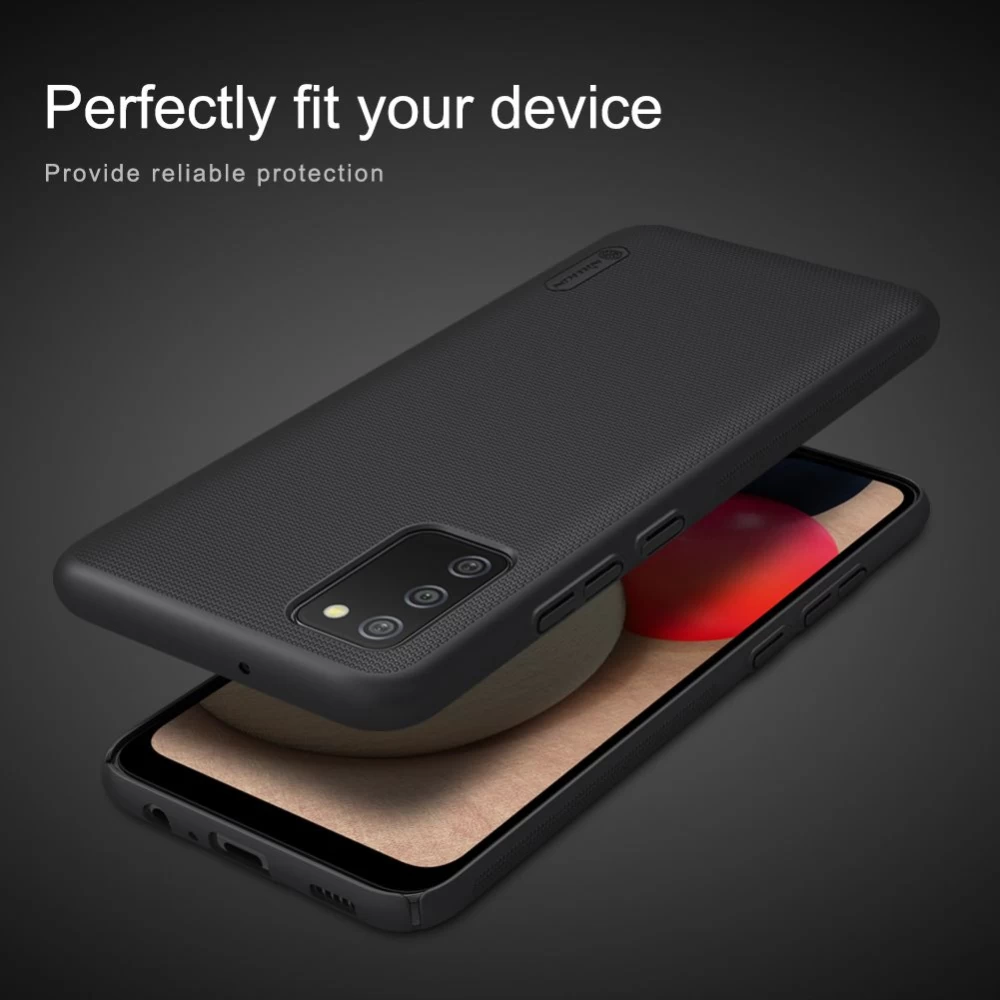 Samsung Galaxy A02S ümbris valge Nillkin Super Frosted Shield 