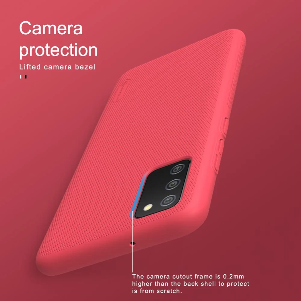 Samsung Galaxy A02S ümbris valge Nillkin Super Frosted Shield 