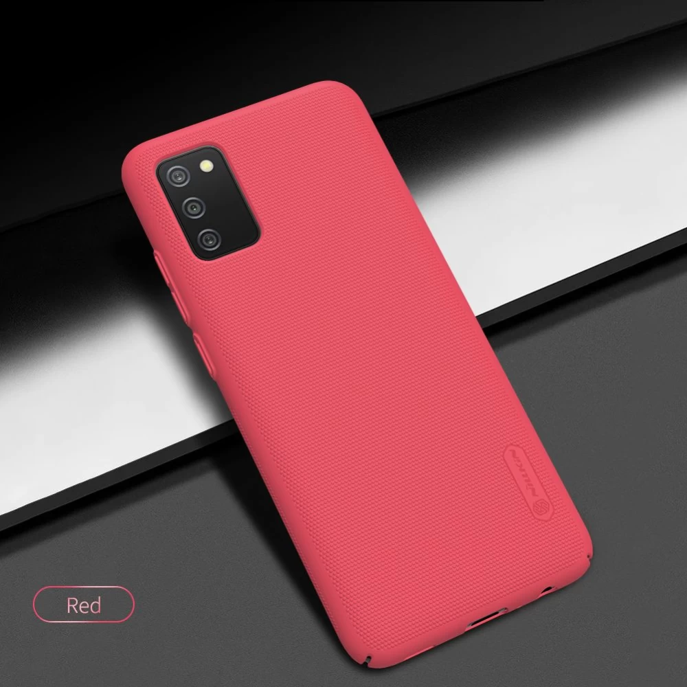 Samsung Galaxy A02S ümbris valge Nillkin Super Frosted Shield 