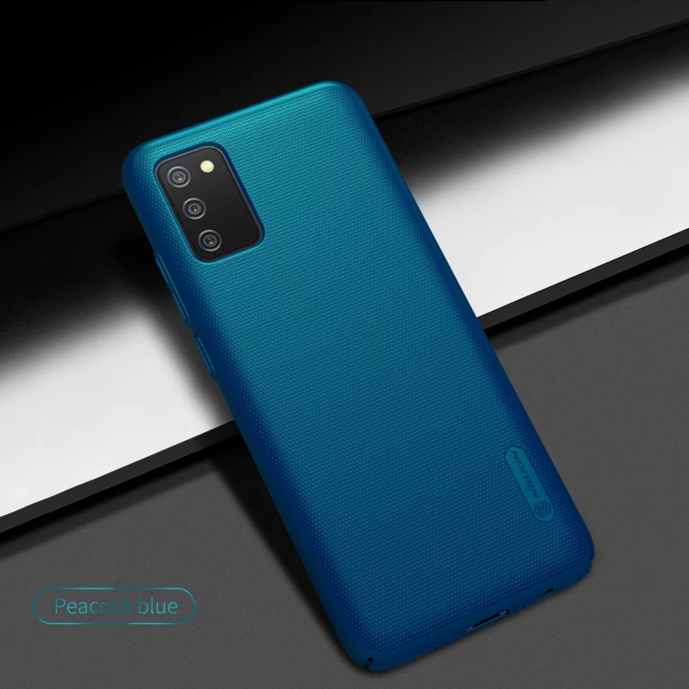 Samsung Galaxy A02S ümbris valge Nillkin Super Frosted Shield 