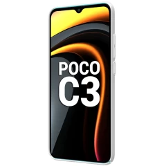 Xiaomi Poco C3 dėklas baltas Nillkin Super Frosted Shield  POCO