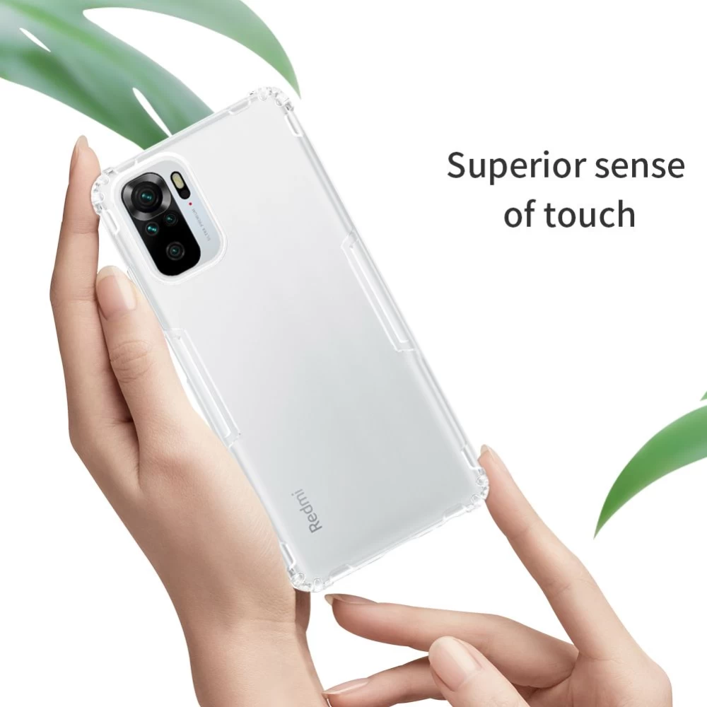 Xiaomi RedMi Note 10 4G dėklas skaidrus Nillkin TPU 