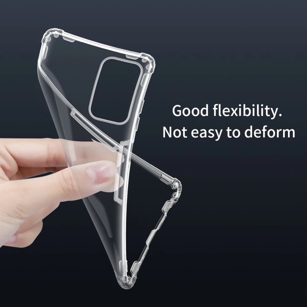 Xiaomi RedMi Note 10 4G dėklas skaidrus Nillkin TPU 
