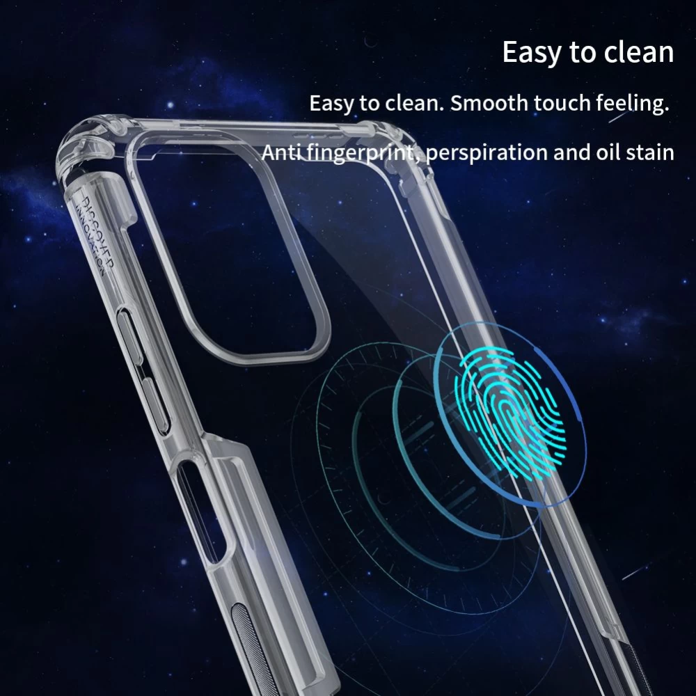 Xiaomi RedMi Note 10 4G dėklas skaidrus Nillkin TPU 