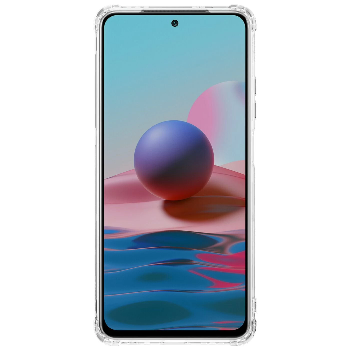 Xiaomi RedMi Note 10 4G dėklas skaidrus Nillkin TPU