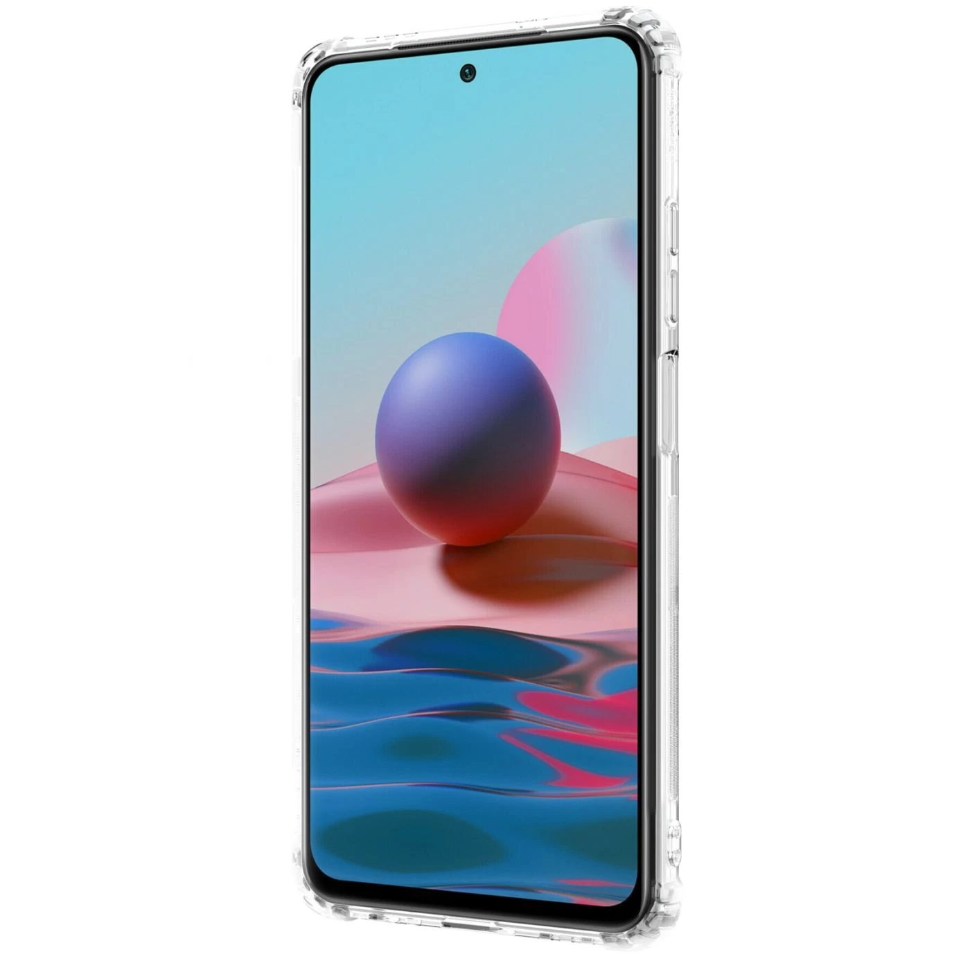 Xiaomi RedMi Note 10 4G dėklas skaidrus Nillkin TPU