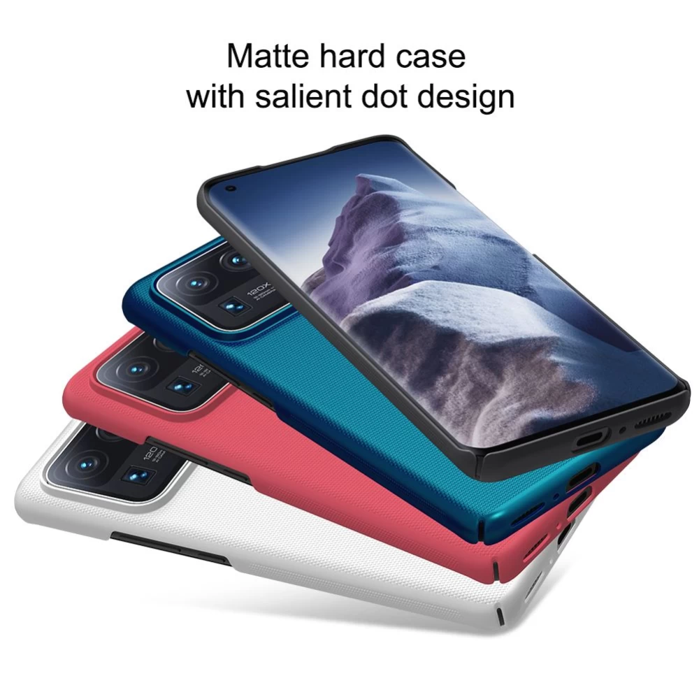 Xiaomi Mi 11 Ultra case black Nillkin Super Frosted Shield 