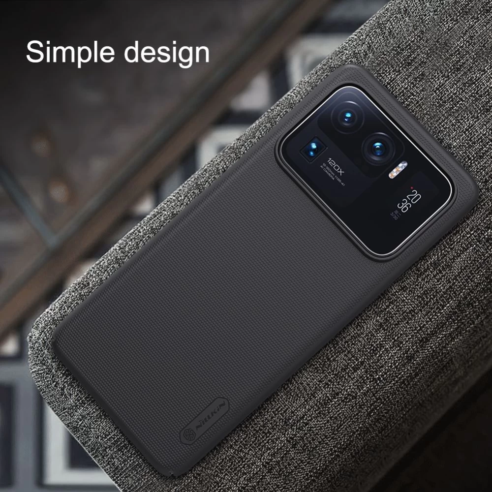 Xiaomi Mi 11 Ultra case black Nillkin Super Frosted Shield 