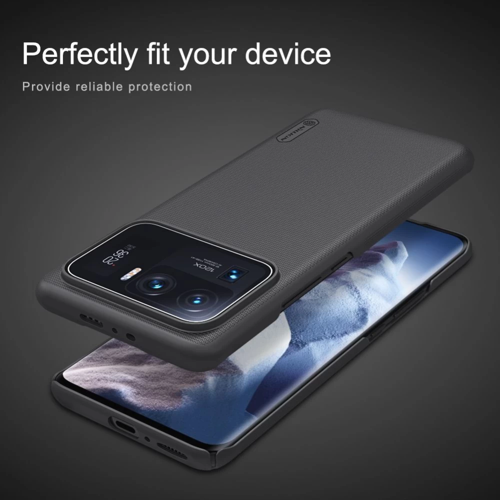 Xiaomi Mi 11 Ultra case black Nillkin Super Frosted Shield 