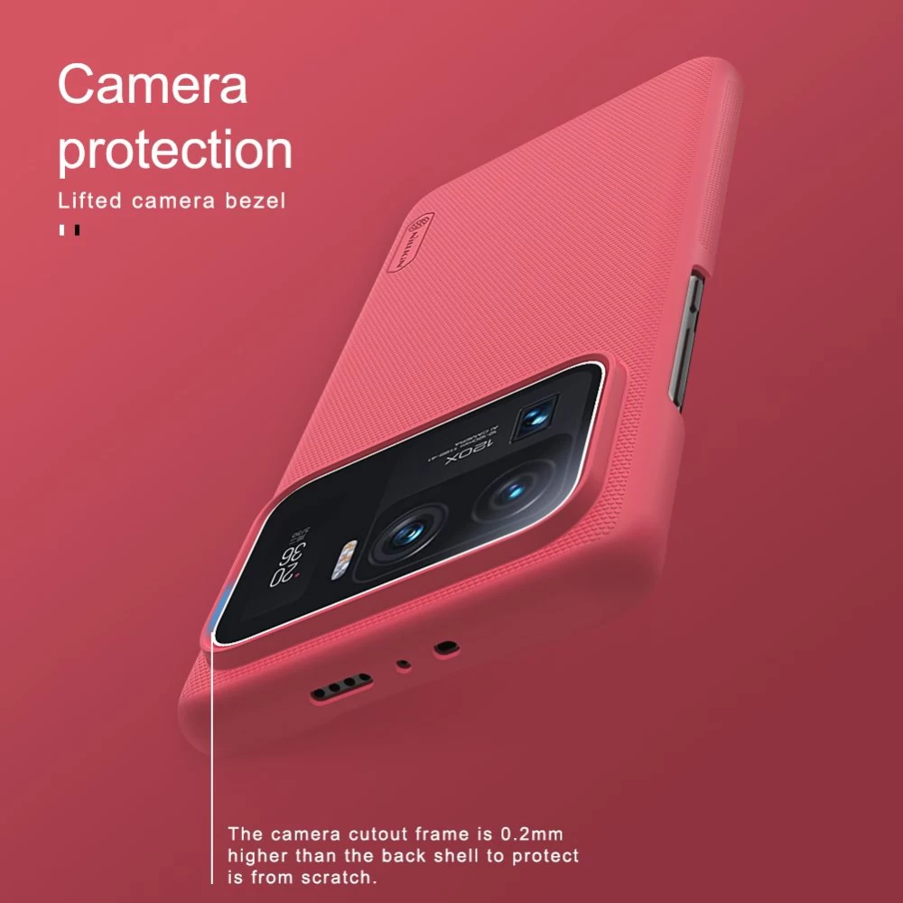 Xiaomi Mi 11 Ultra case black Nillkin Super Frosted Shield 