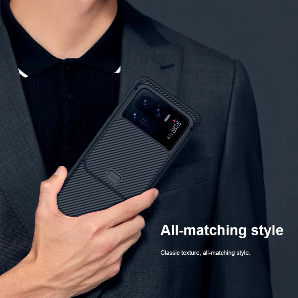 Xiaomi Mi 11 Ultra case blue Nillkin CamShield PRO 
