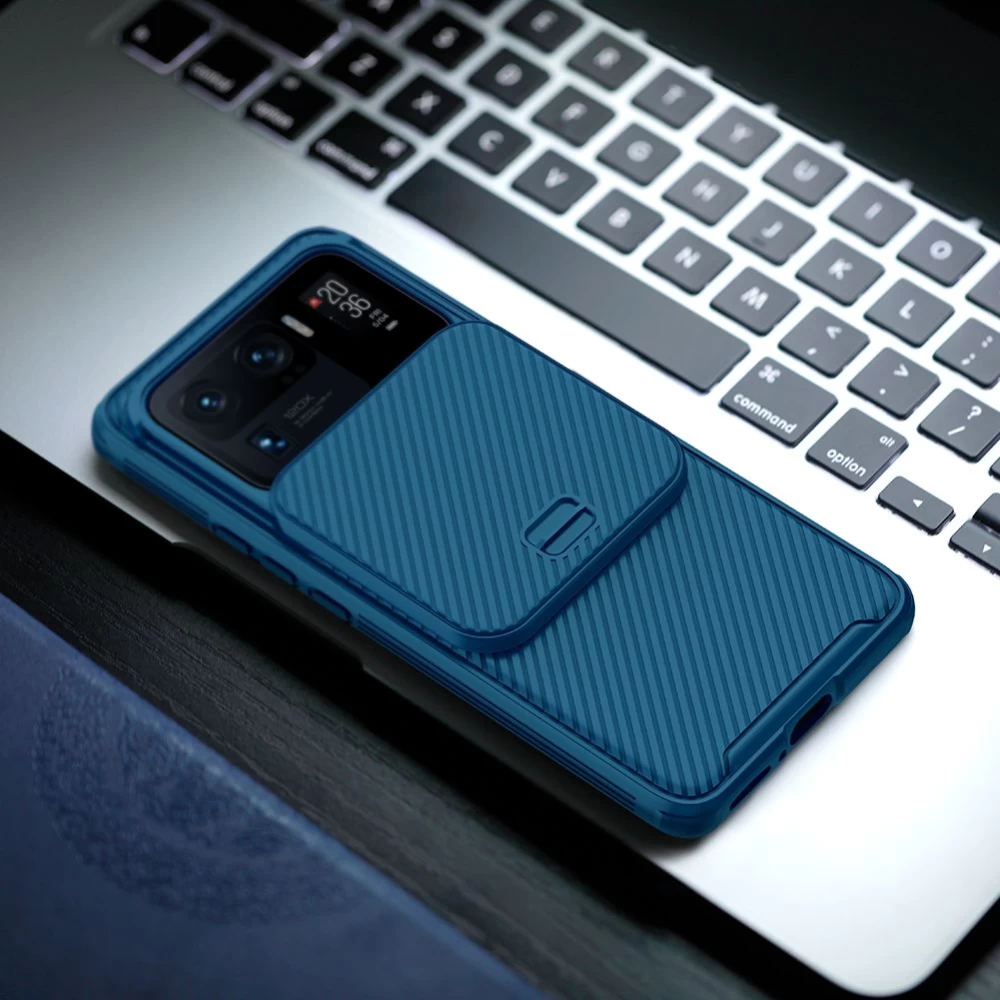 Xiaomi Mi 11 Ultra case blue Nillkin CamShield PRO 