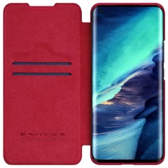 Xiaomi Mi 11 Pro case red Nillkin Qin Leather 