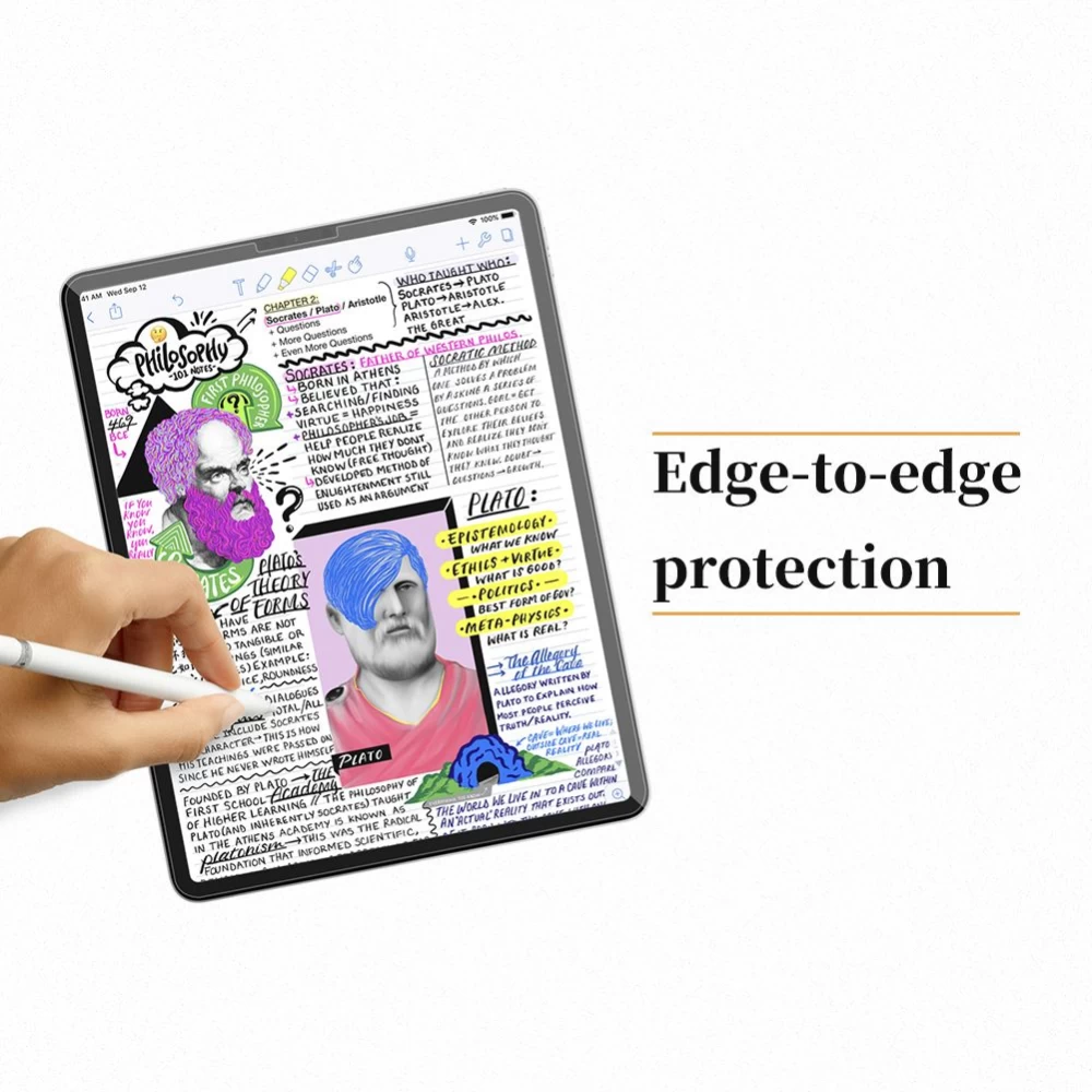 Apple iPad Pro 12.9 (2021) tahvelarvuti ekraani kaitseklaas  NILLKIN AG Paper-Like