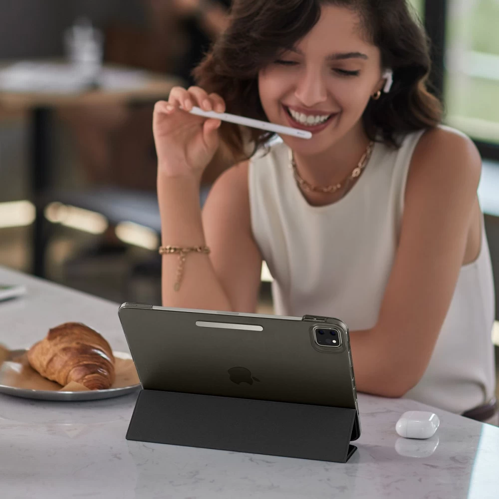 Apple iPad Pro 12.9 (2021) Planšetės dėklas Juoda ESR ASCEND TRIFOLD