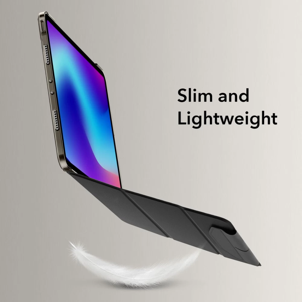 Apple iPad Pro 12.9 (2021) Planšetės dėklas pilkas ESR ASCEND TRIFOLD