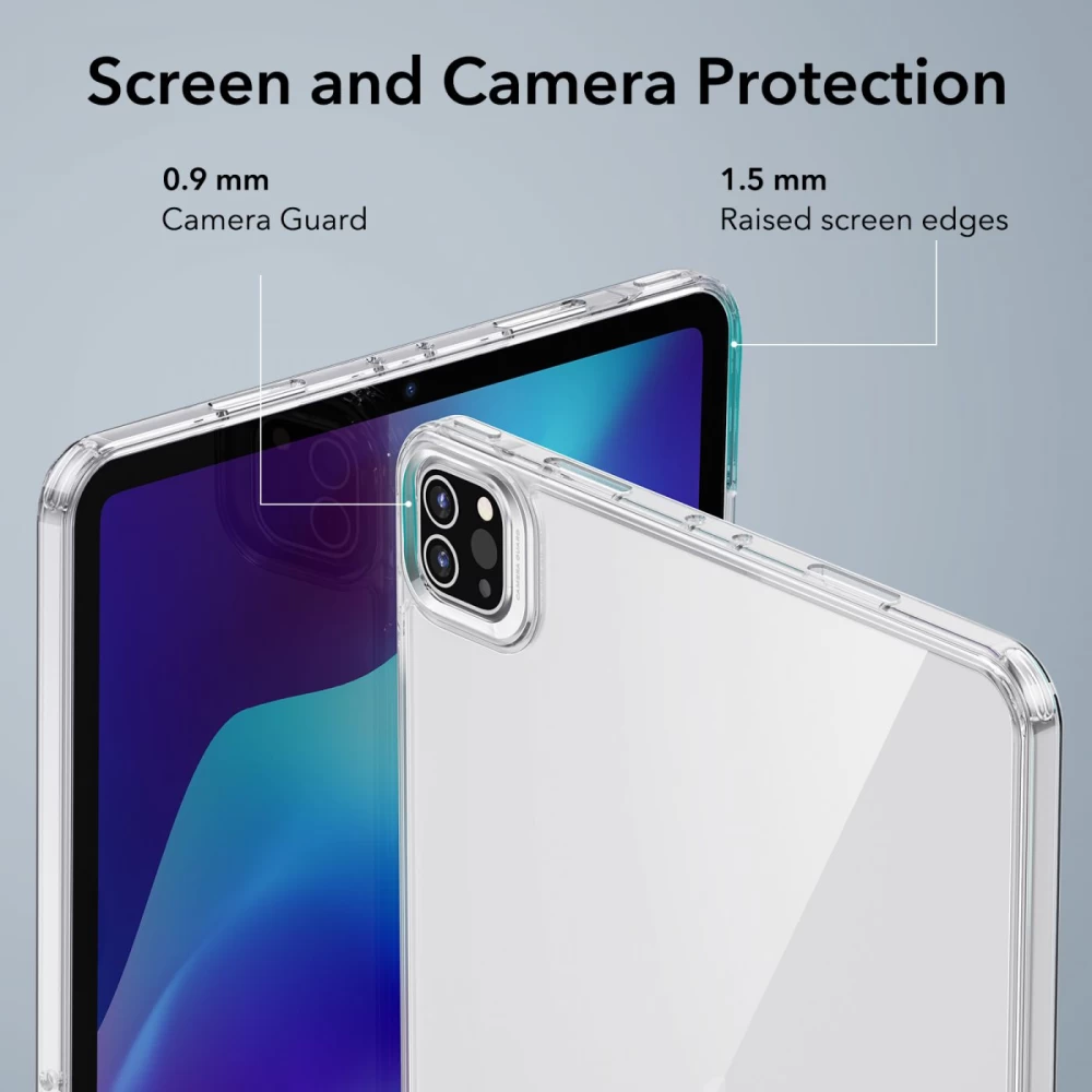 Apple iPad Pro 12.9 (2021) Planšetės dėklas skaidrus ESR CLASSIC HYBRID