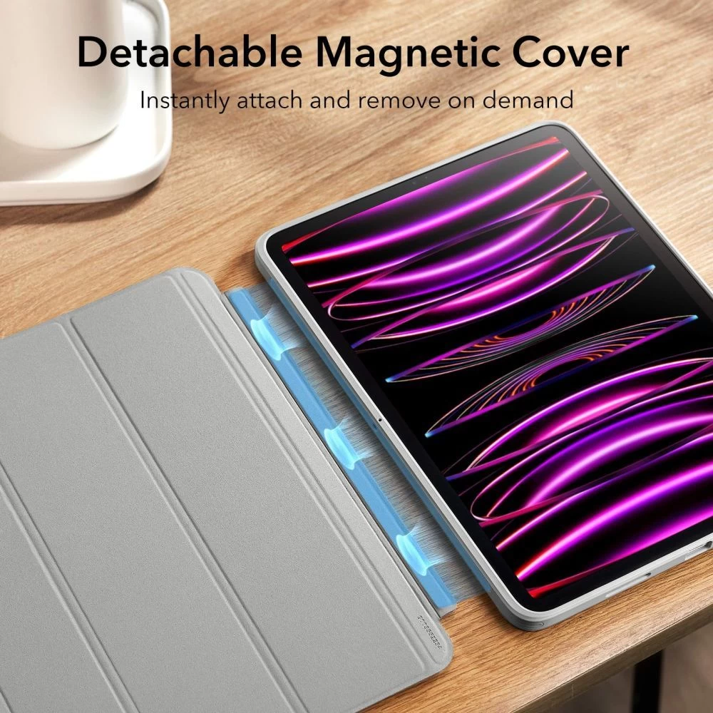 Apple iPad Pro 12.9 (2021) Planšetės dėklas pilkas ESR ASCEND HYBRID