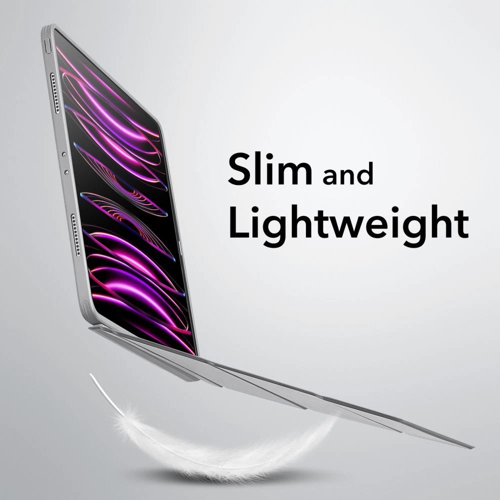 Apple iPad Pro 12.9 (2021) Planšetės dėklas pilkas ESR ASCEND HYBRID