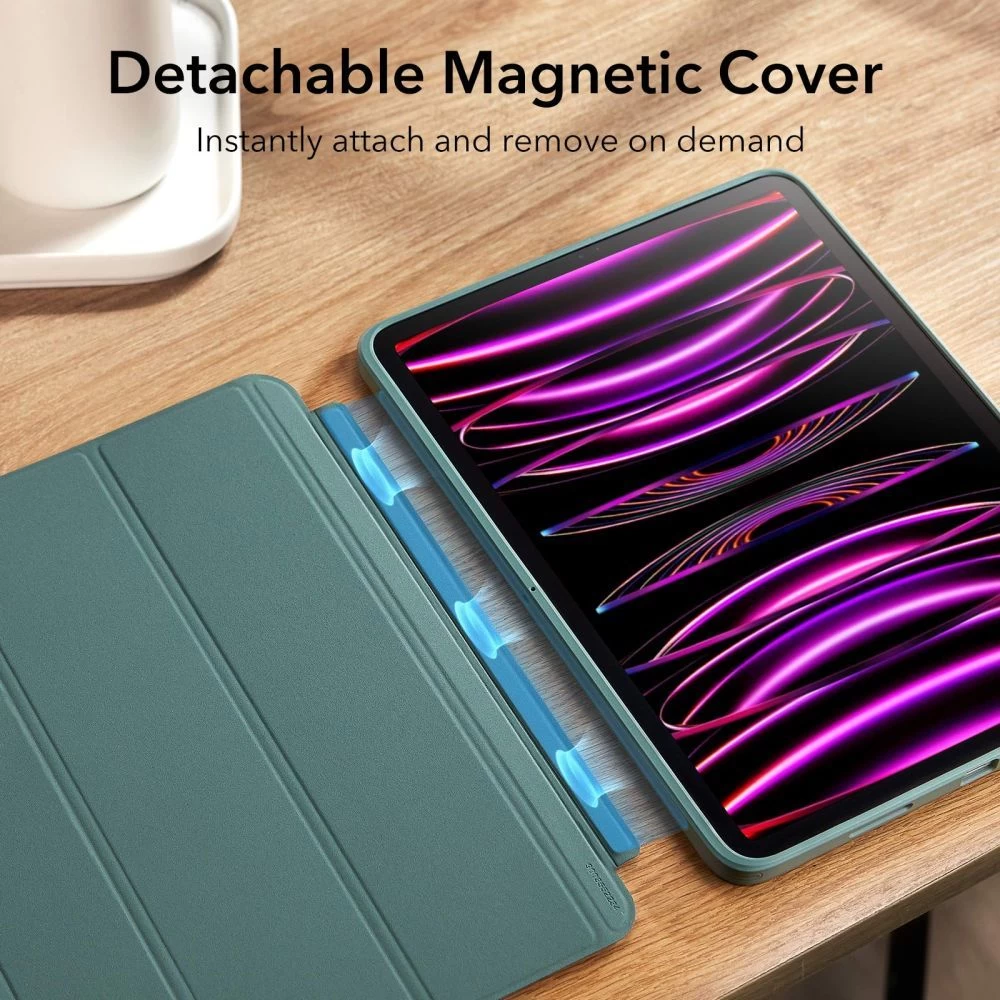 Apple iPad Pro 12.9 (2021) Planšetės dėklas žalia ESR ASCEND HYBRID
