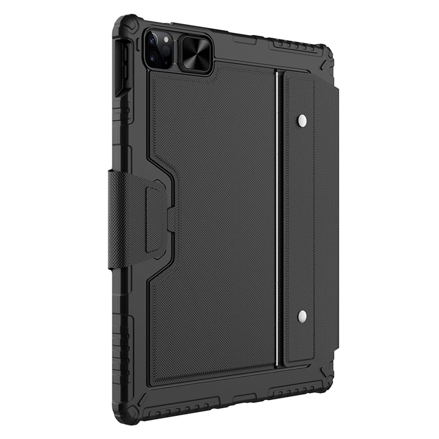 Apple iPad Pro 12.9 (2021) Planšetės dėklas Juoda Nillkin Bumper Combo Keyboard