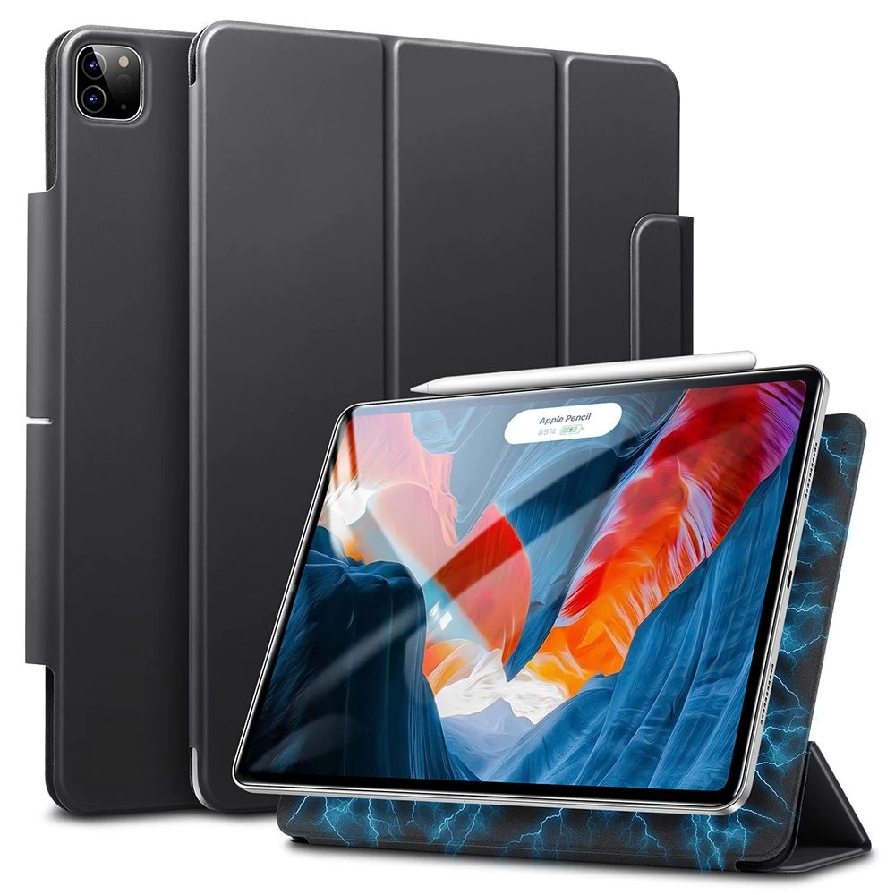 Apple iPad Pro 12.9 (2021) Planšetės dėklas Juoda ESR Rebound Magnetic