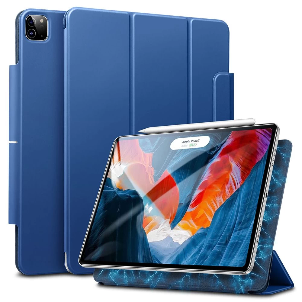 Apple iPad Pro 12.9 (2021) Planšetės dėklas mėlyna ESR Rebound Magnetic