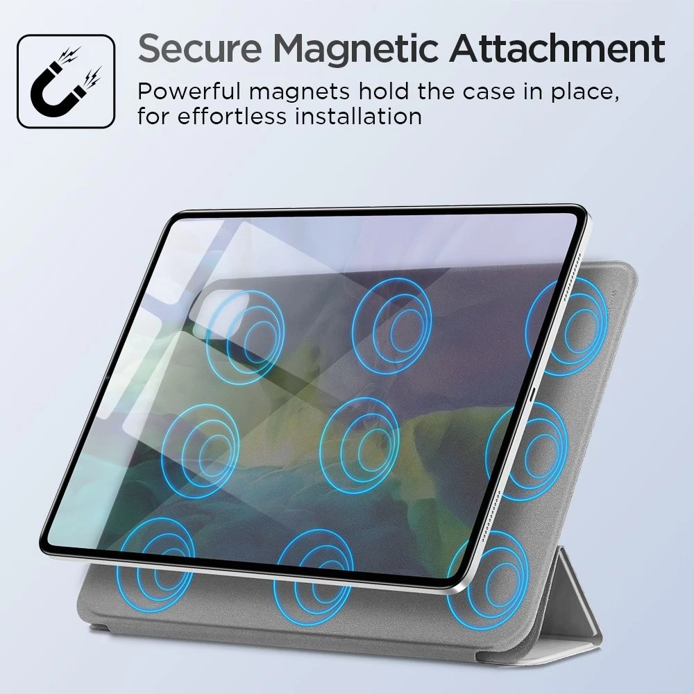 Apple iPad Pro 11 (2021) tahvelarvuti ümbris hõbe ESR Rebound Magnetic 