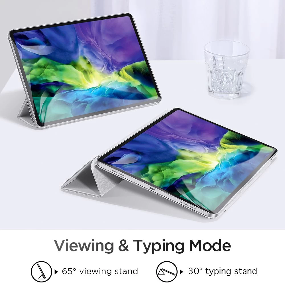 Apple iPad Pro 11 (2021) tahvelarvuti ümbris hõbe ESR Rebound Magnetic 