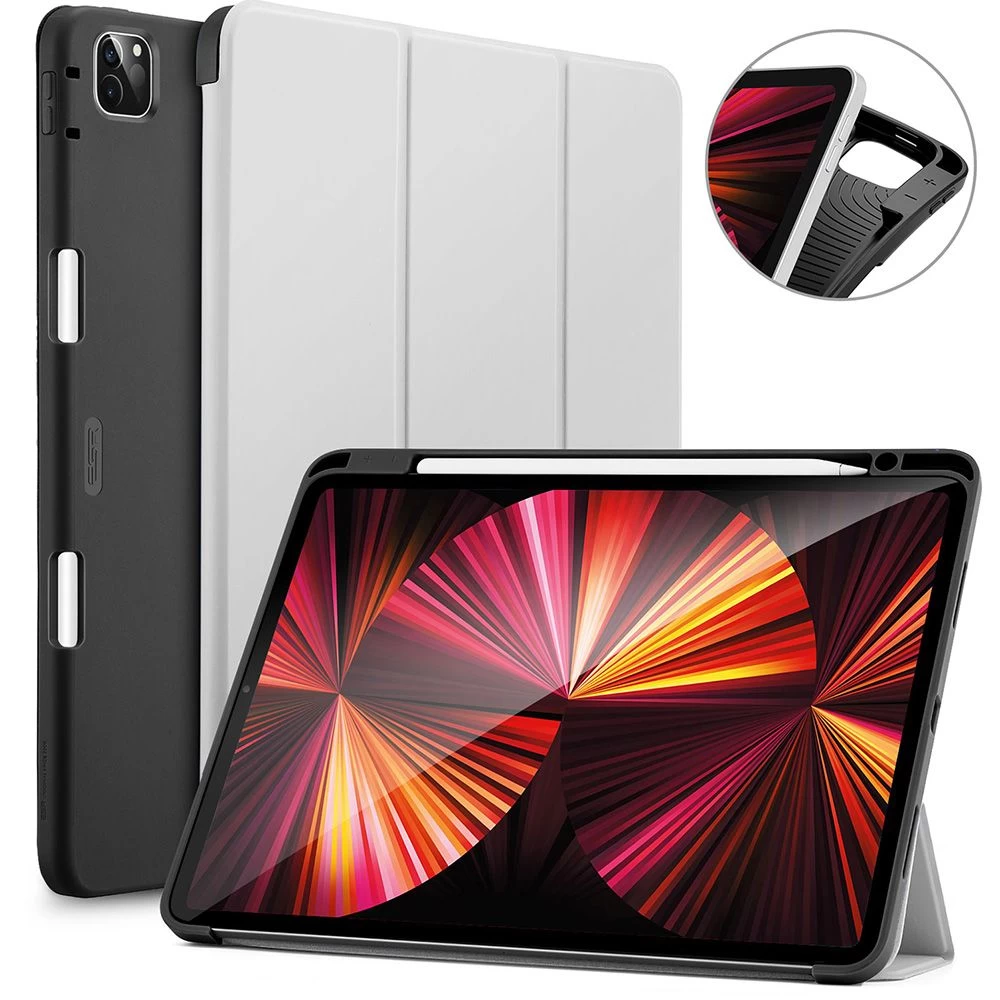 Apple iPad Pro 11 (2021) tahvelarvuti ümbris hall ESR Rebound Pencil