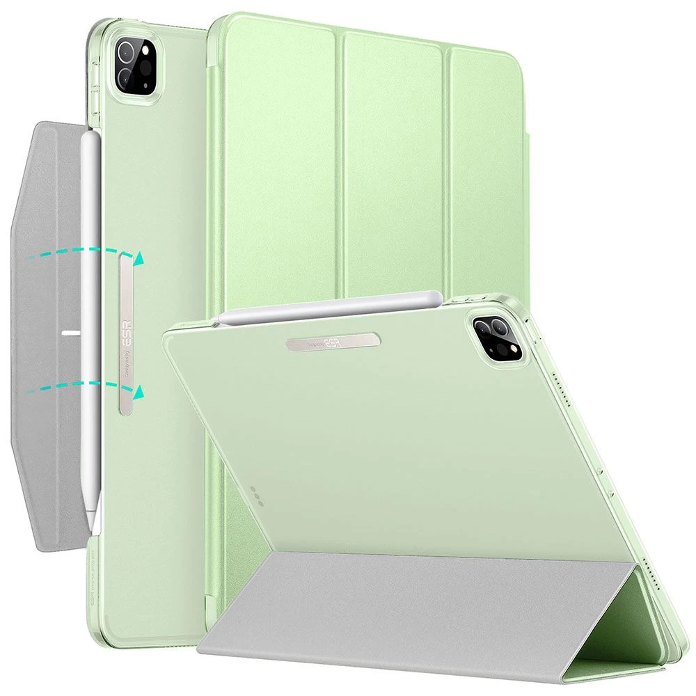 Apple iPad Pro 11 (2021) tahvelarvuti ümbris roheline ESR Ascend Trifold 2021
