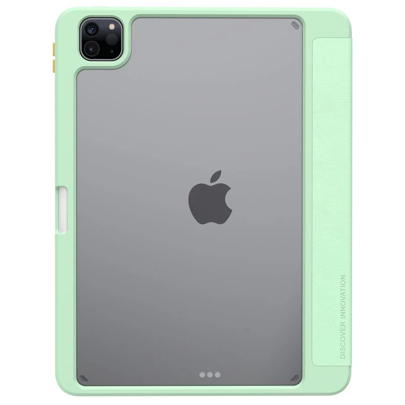 Apple iPad Pro 11 (2021) tablet case green Nillkin Bevel Leather