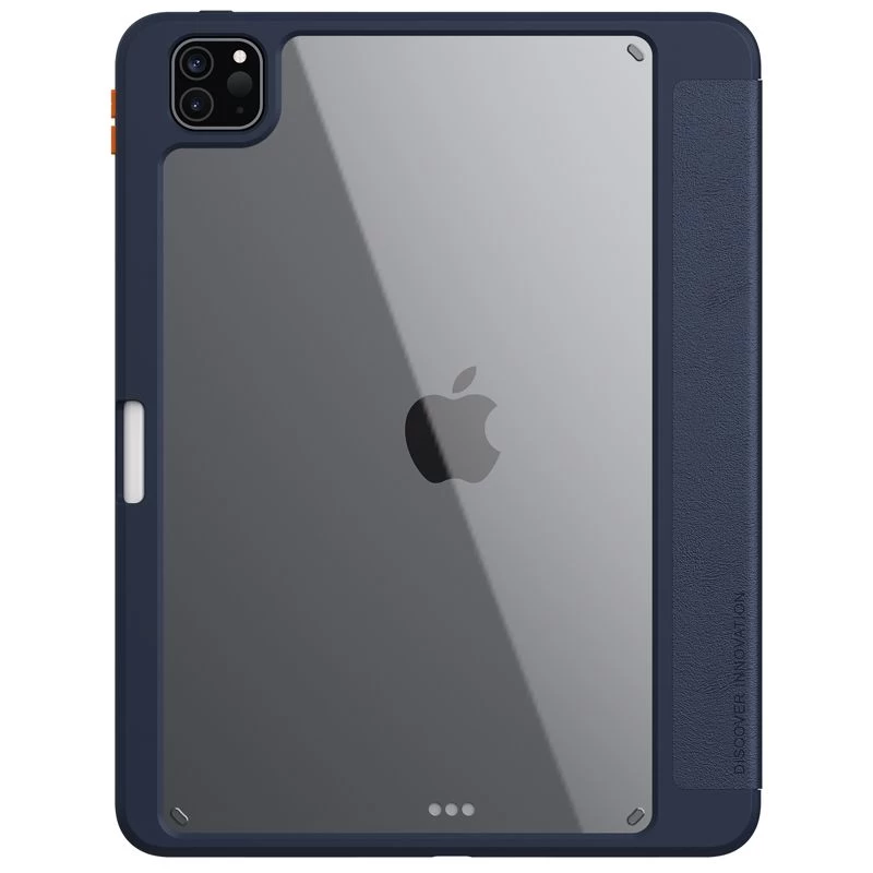 Apple iPad Pro 11 (2021) tablet case blue Nillkin Bevel Leather