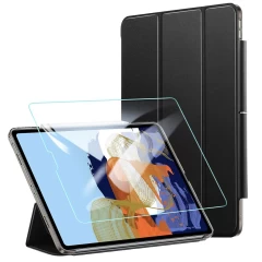 Apple iPad Pro 11 (2021) tahvelarvuti ümbris must ESR Ascend Trifold  /Tempered Glass