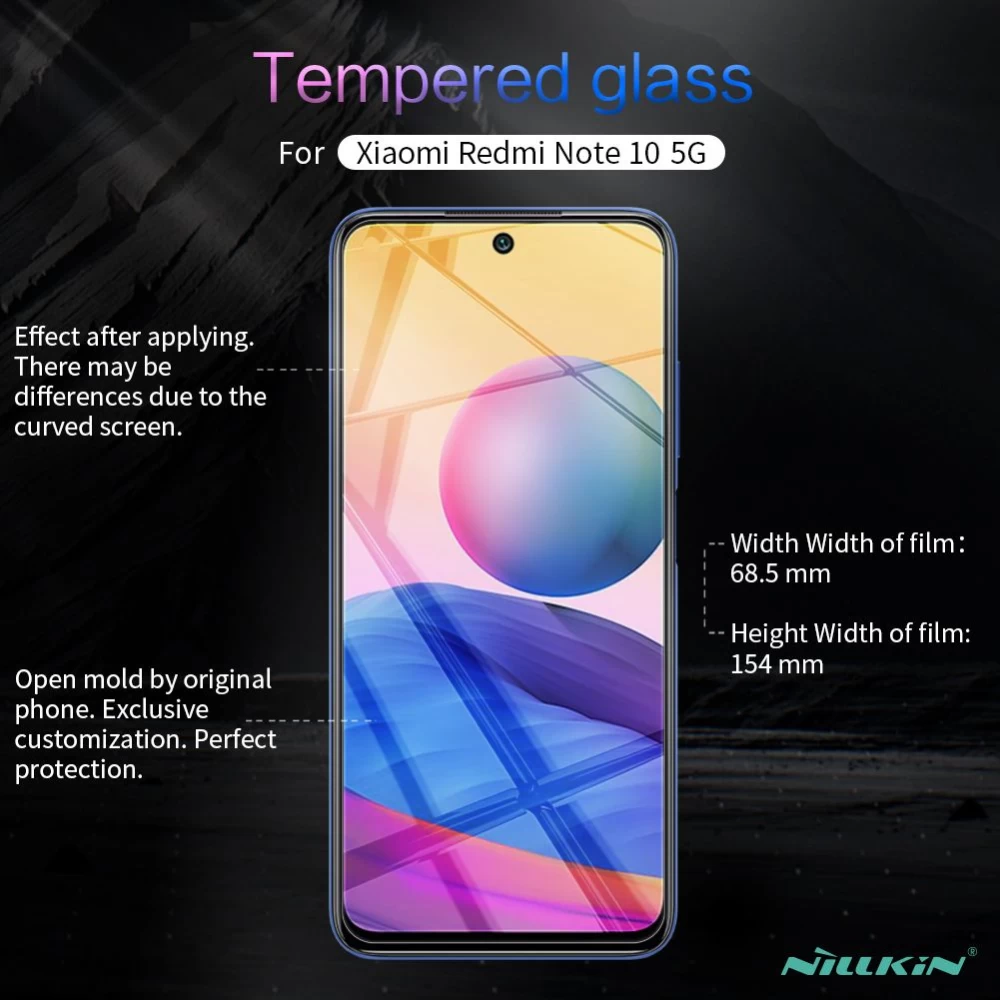 Xiaomi RedMi Note 10 5G Tempered glass  Nillkin H+PRO Glass / POCO M3 Pro