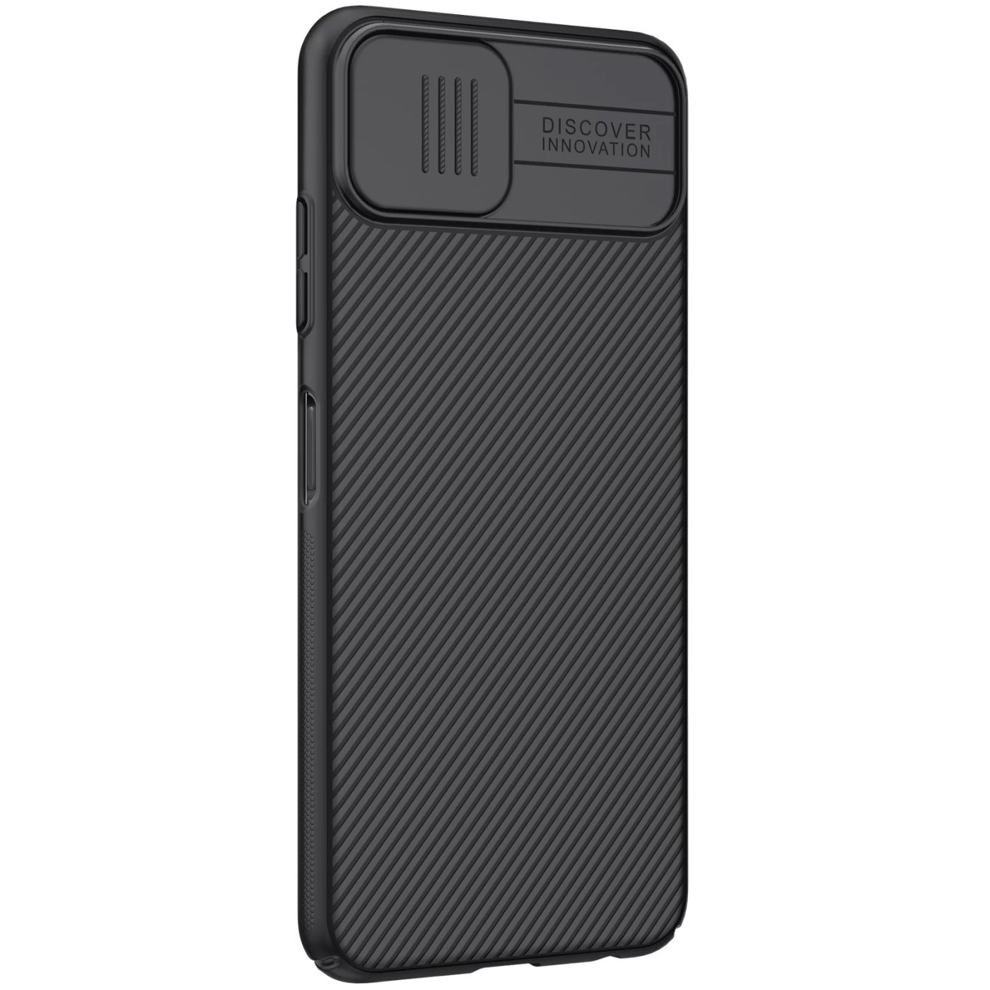 Samsung Galaxy A22 dėklas Juoda Nillkin CamShield 5G