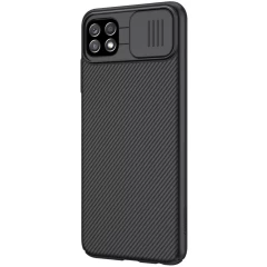Samsung Galaxy A22 dėklas Juoda Nillkin CamShield  5G