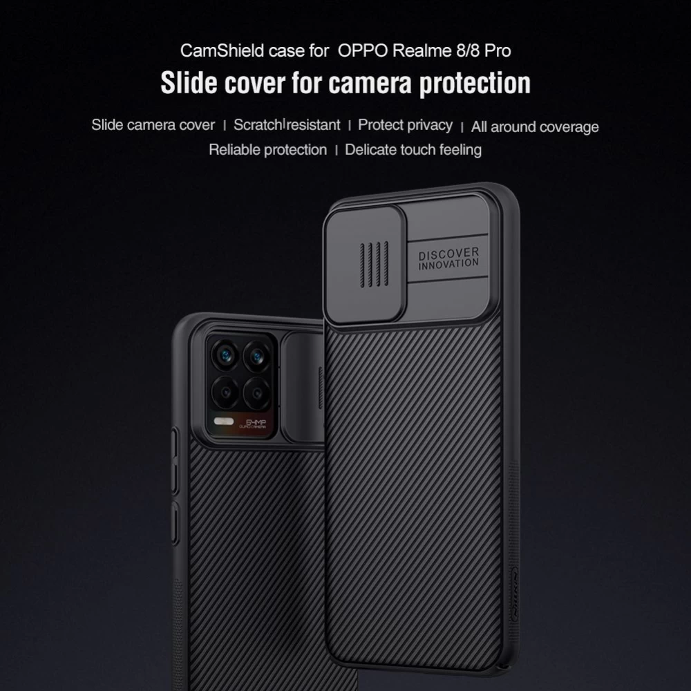 Oppo Realme 8 dėklas  Nillkin CamShield / Pro Copy