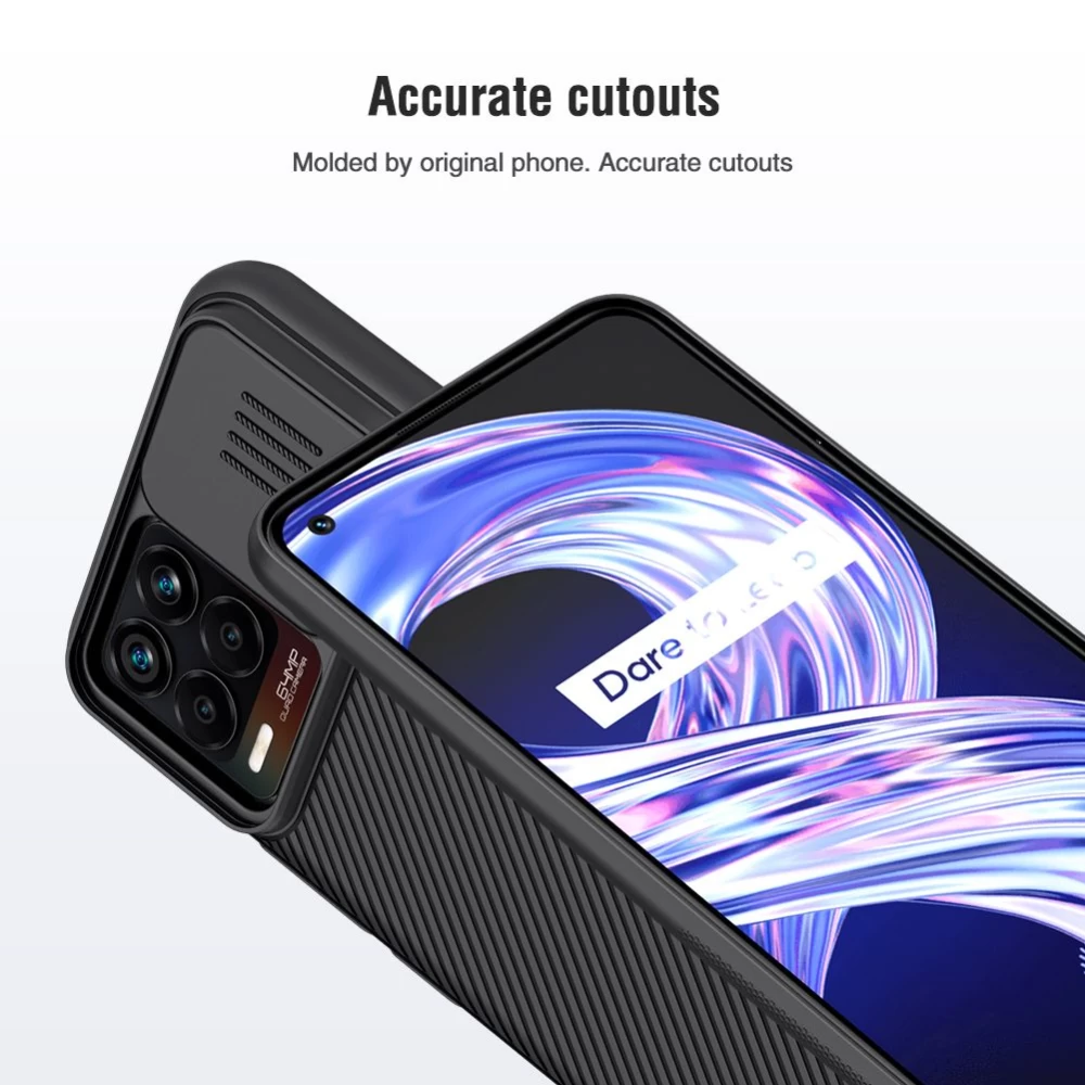 Oppo Realme 8 dėklas  Nillkin CamShield / Pro Copy